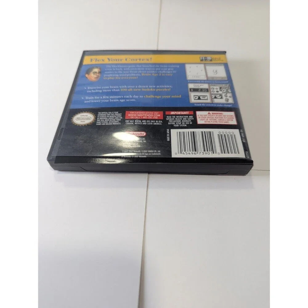 Nintendo DS - Brain Age 2 - Complete in Box w/ Manual
